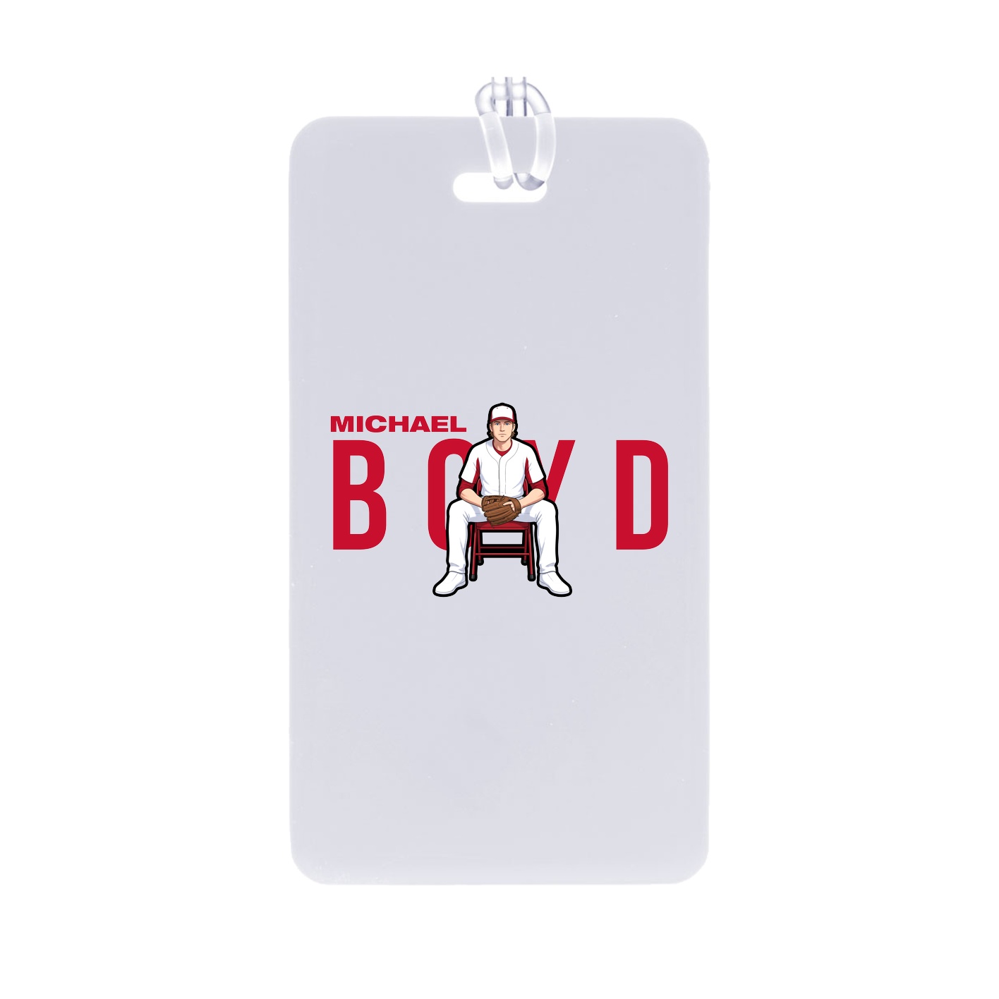 Bag Tag — Player Name in Classic