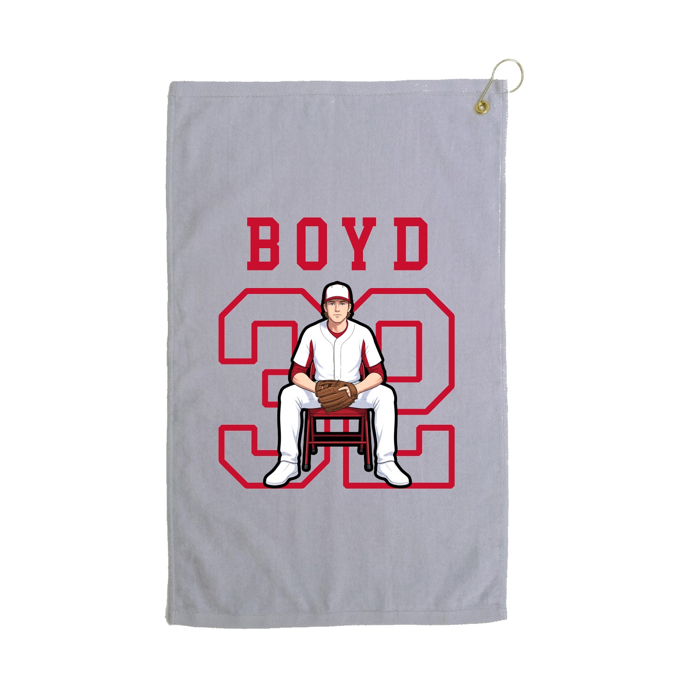 Golf Towel — Shirsey in Grey