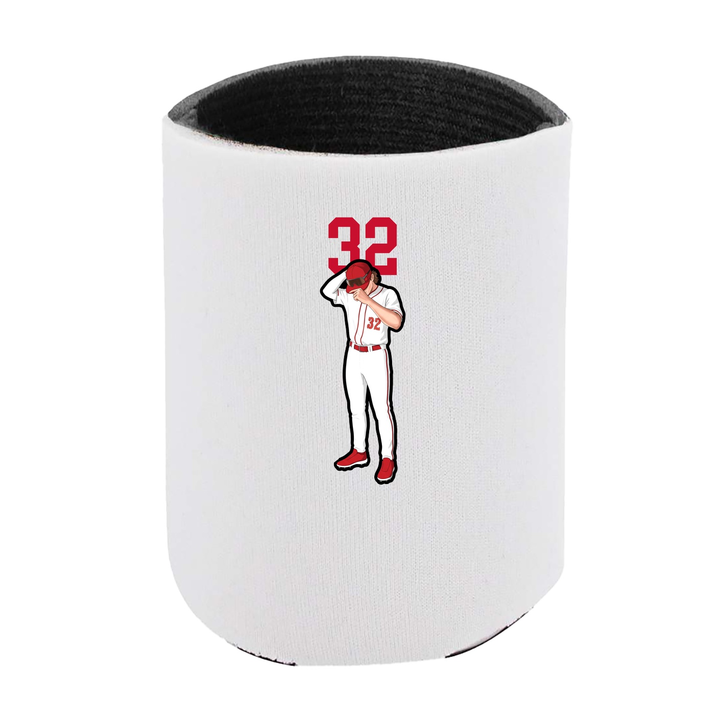 Can Holder — Number Top in White