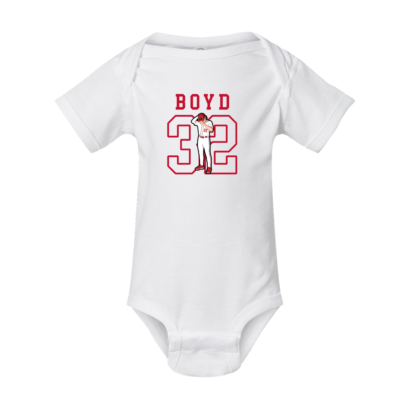Baby Onesie — Shirsey in White