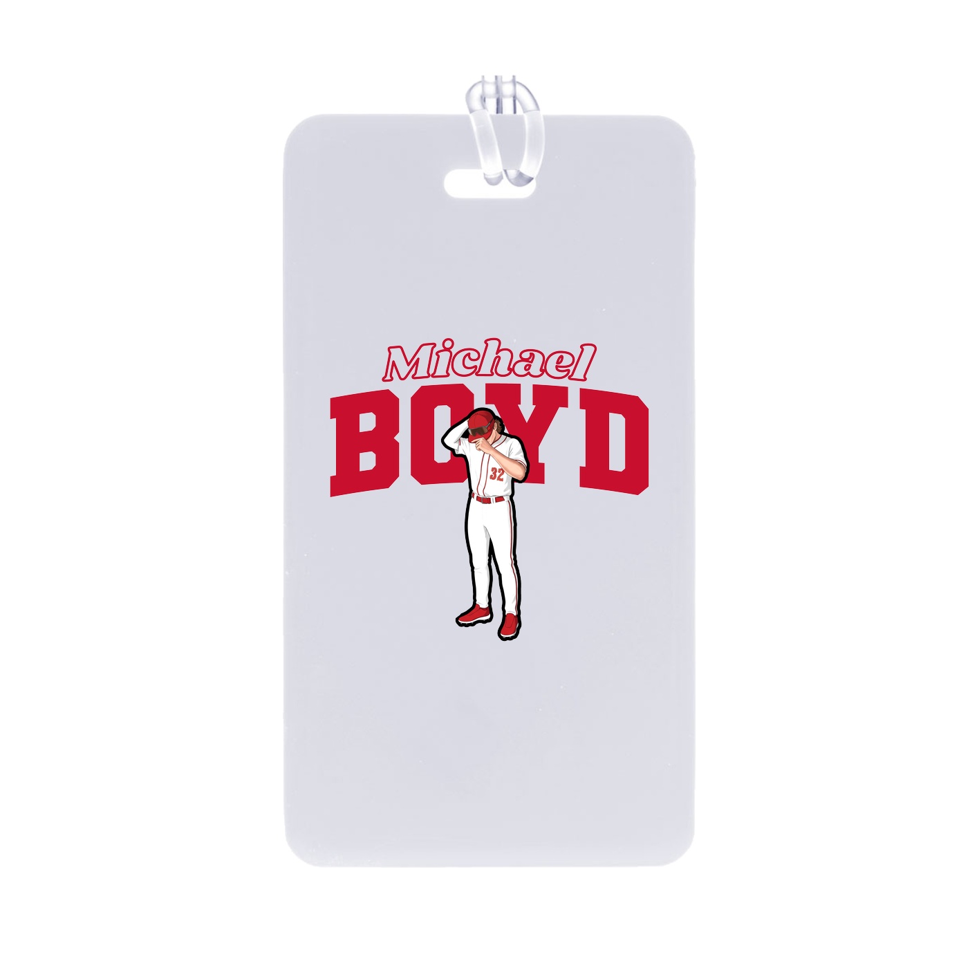 Bag Tag — Name Arch in Classic