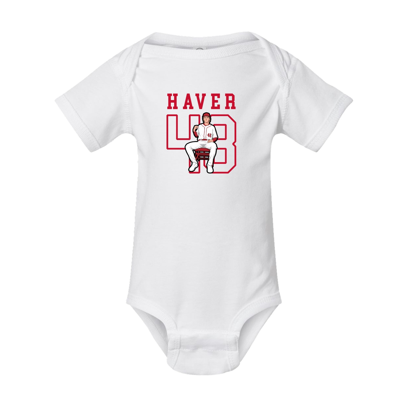 Baby Onesie — Shirsey in White