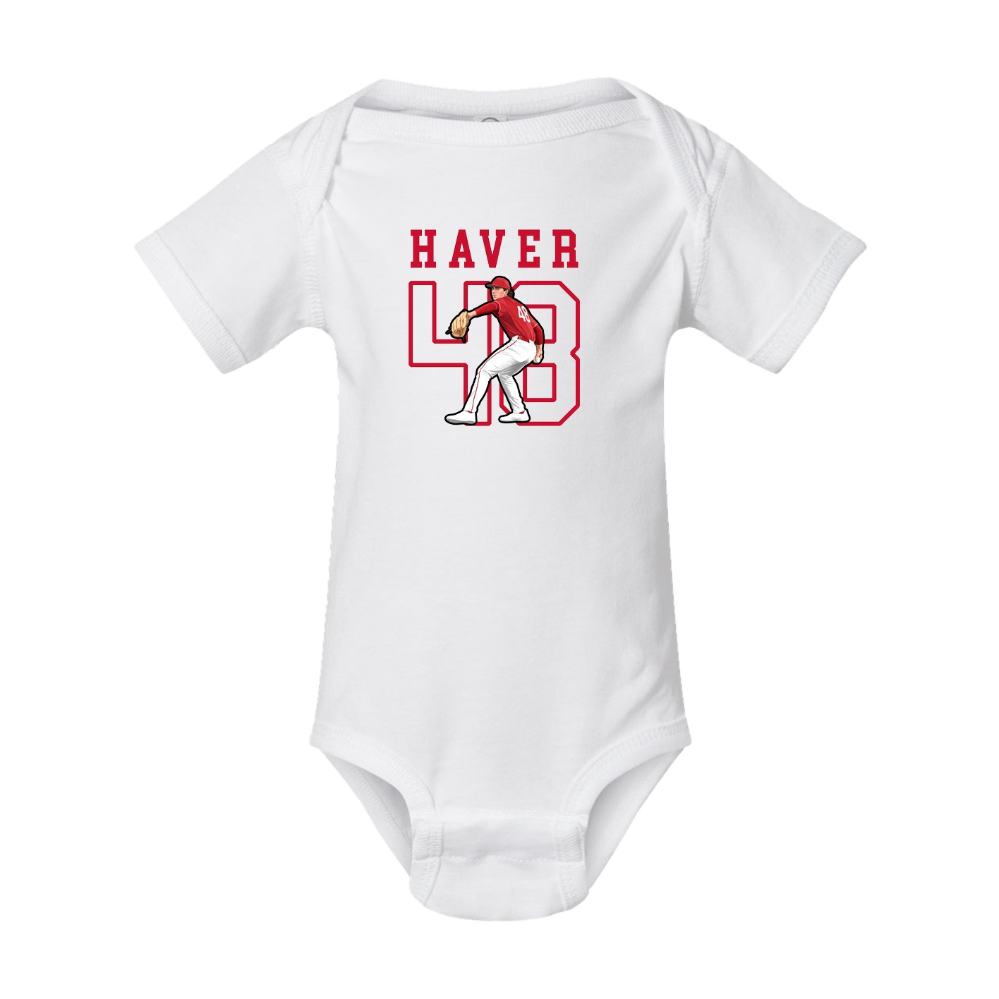 Baby Onesie — Shirsey in White