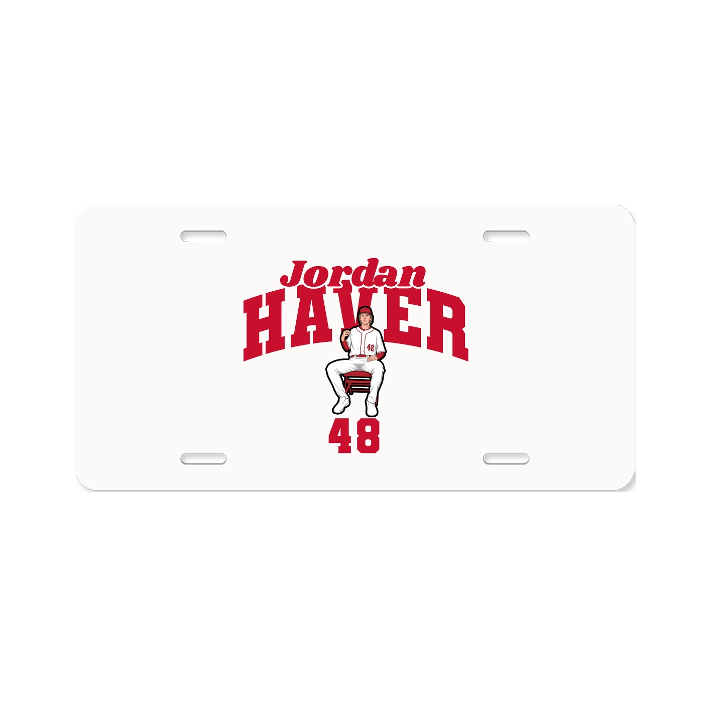 License Plate — Signature Arch in Classic