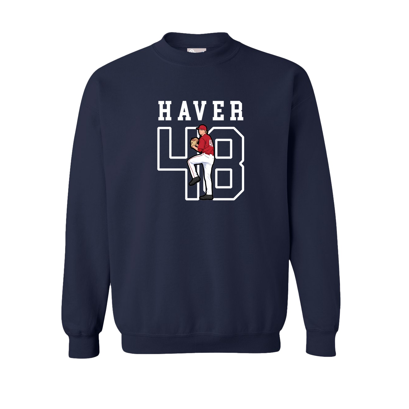 Fleece Crew — Shirsey in Navy