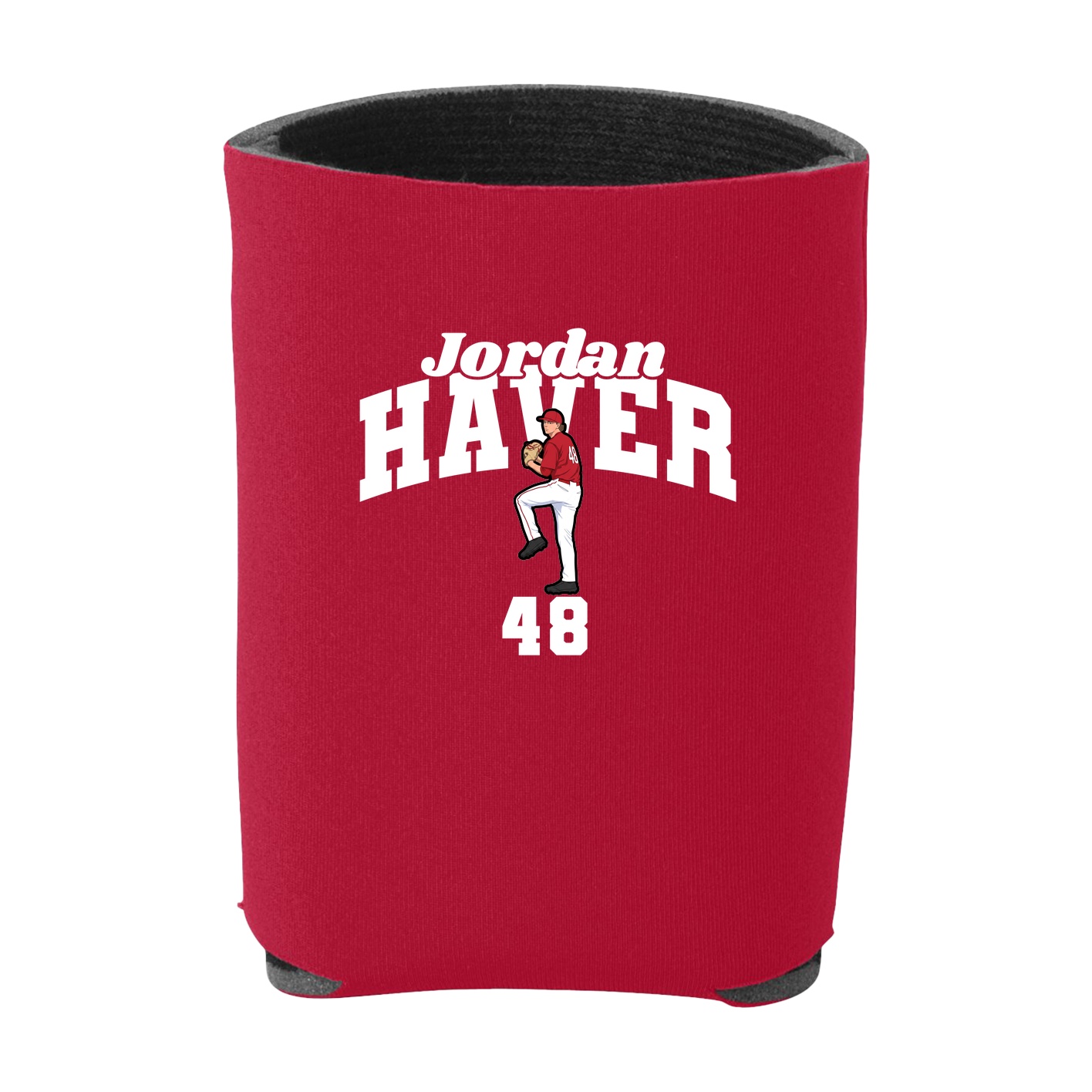 Can Holder — Signature Arch in Red