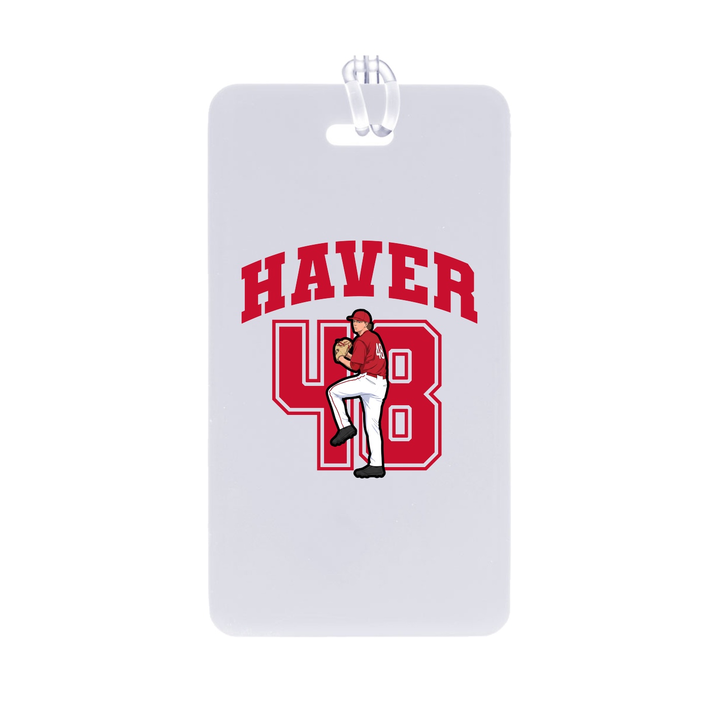 Bag Tag — Number in Classic
