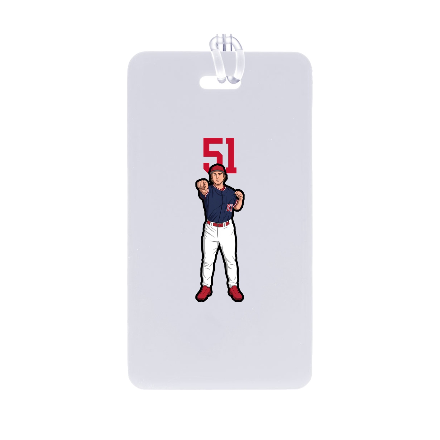 Bag Tag — Number Top in Classic