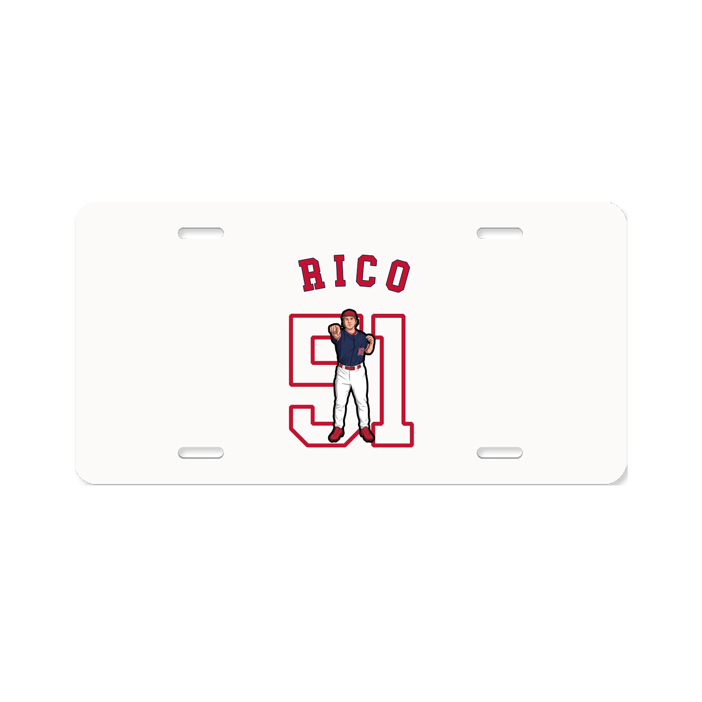 License Plate — Shirsey Arch in Classic