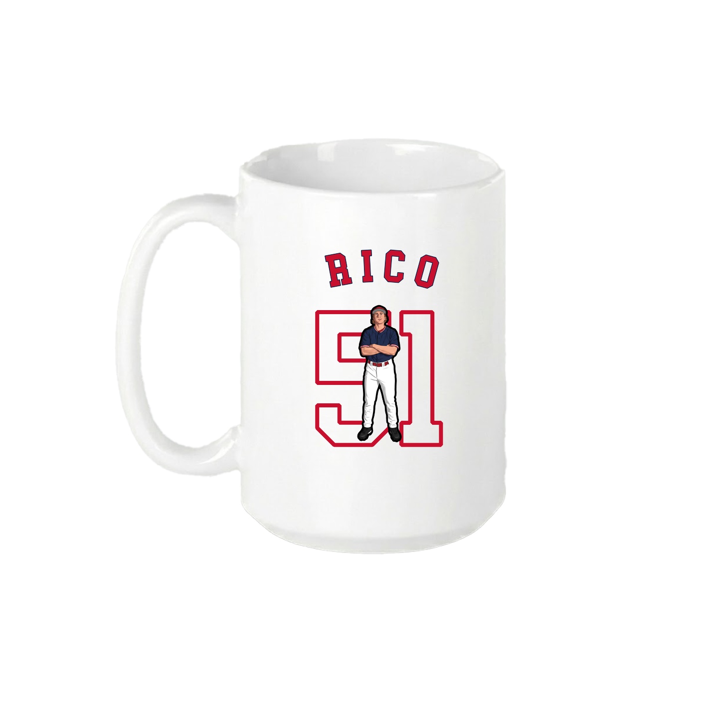 15oz Coffee Mug — Shirsey Arch in White