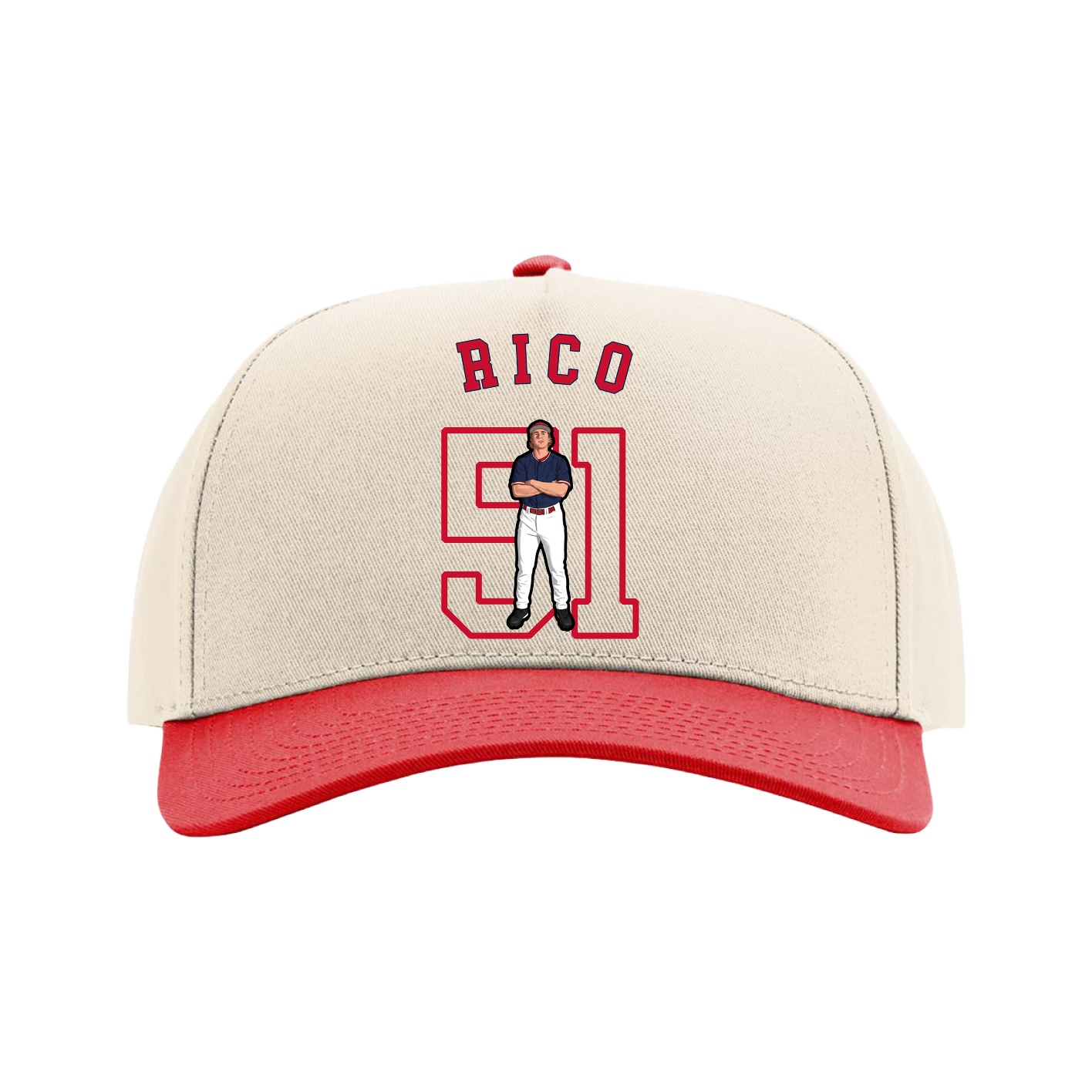 Full Fabric Five-Panel Champ Cap