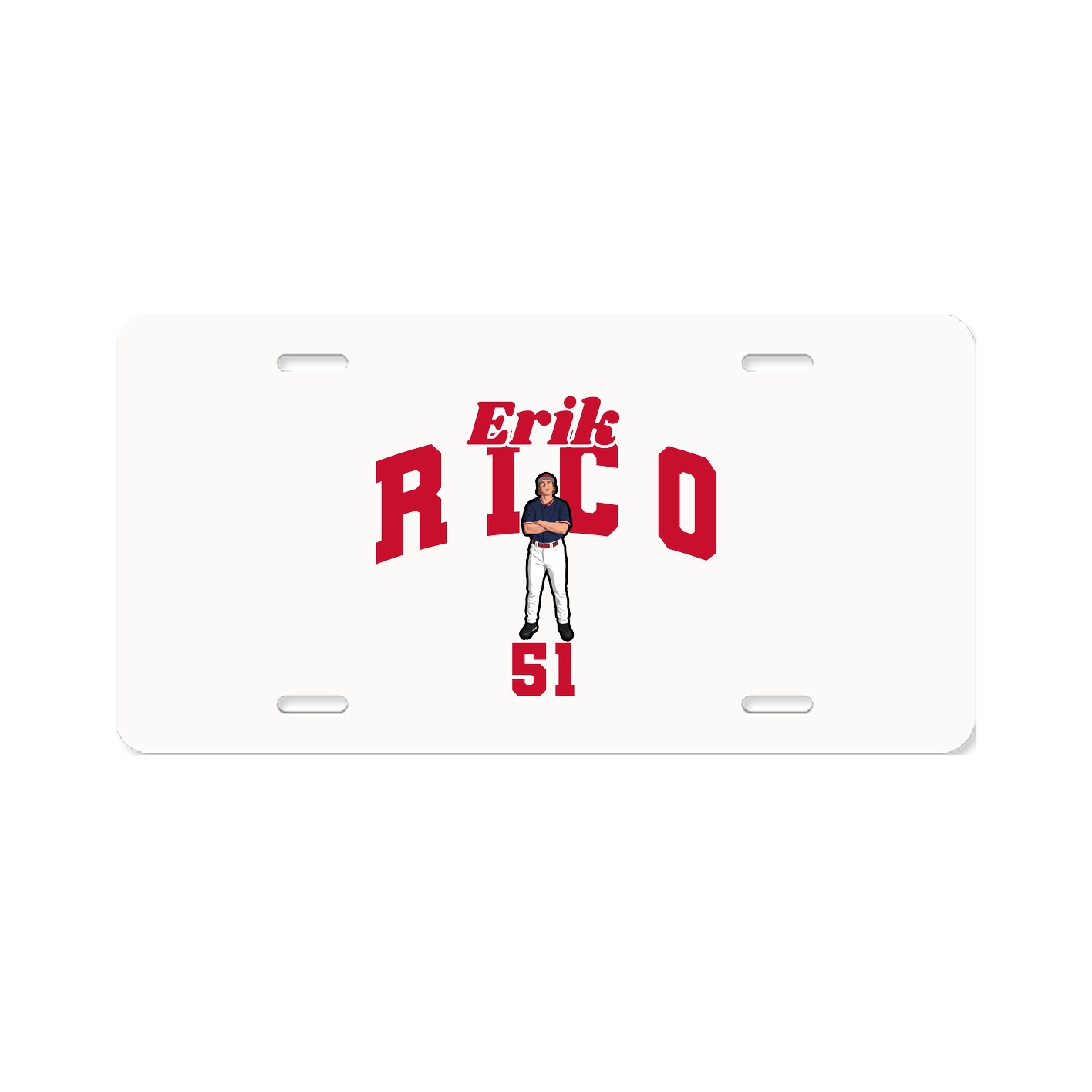 License Plate — Signature Arch in Classic