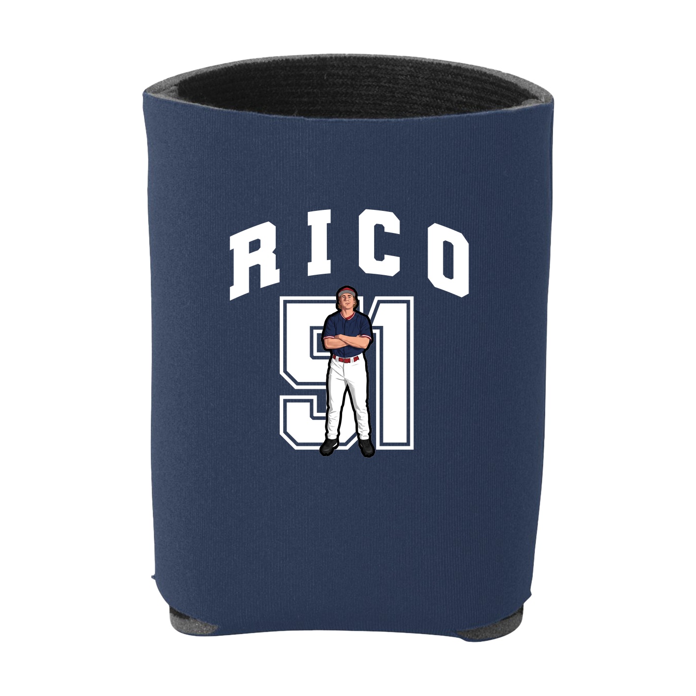 Can Holder — Number in Navy