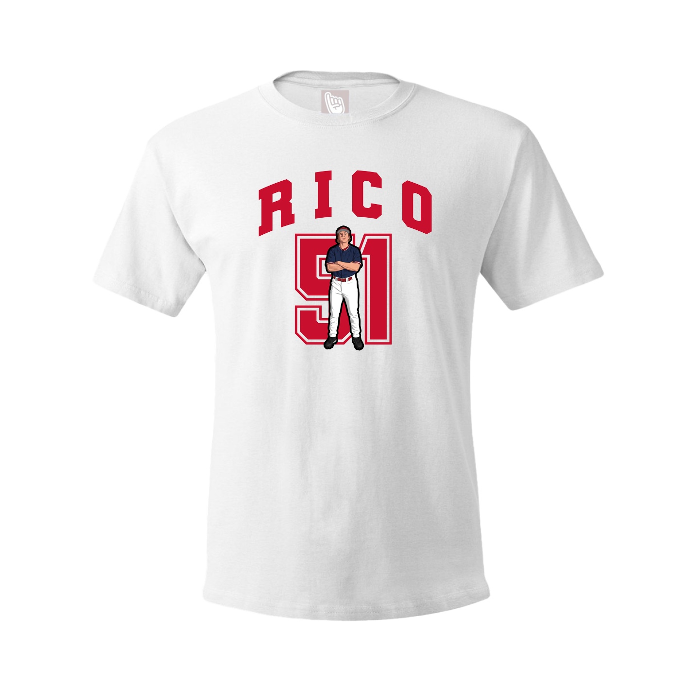 Tee — Number in White