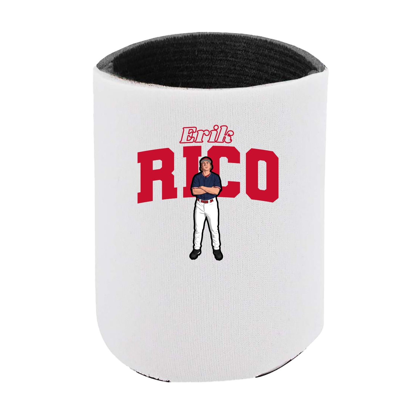 Can Holder — Name Arch in White