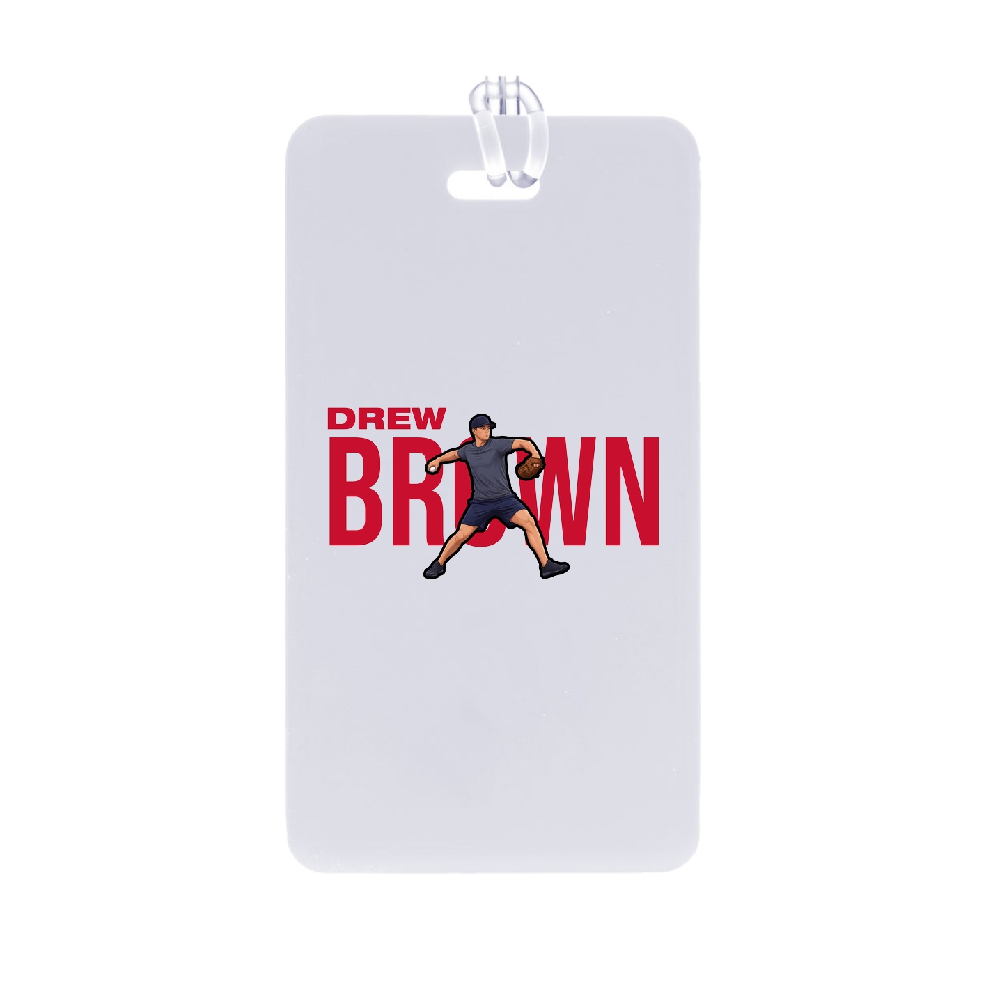 Bag Tag — Player Name in Classic