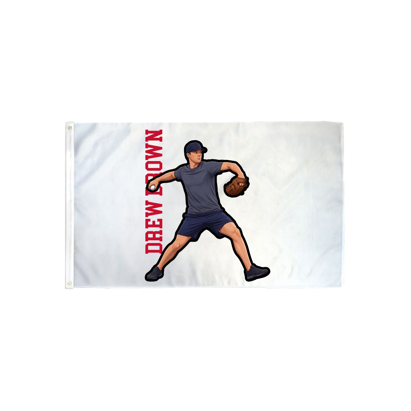 3x5 Flag — Name Vertical in Classic