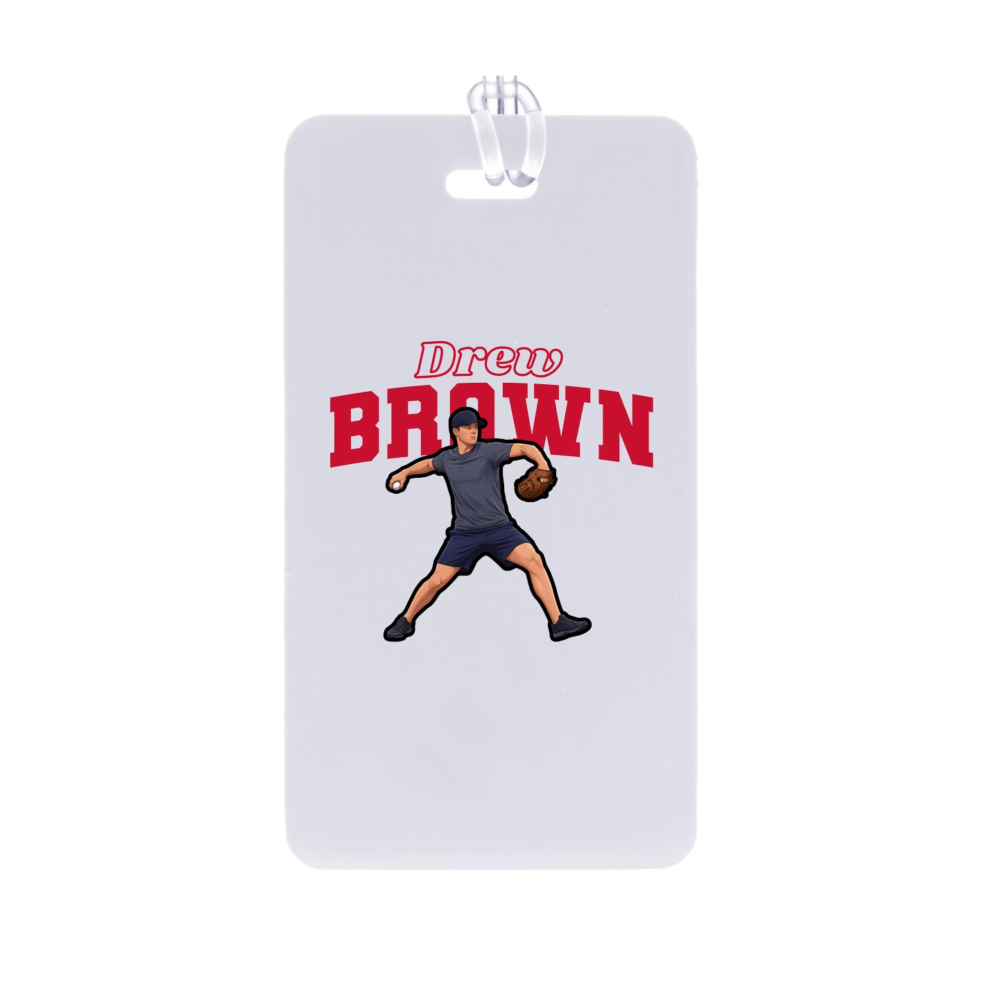 Bag Tag — Name Arch in Classic