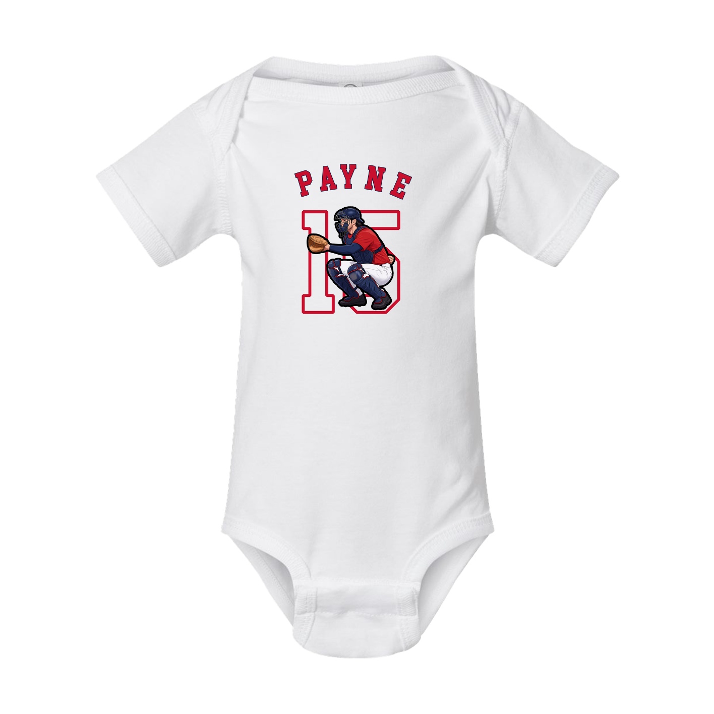 Baby Onesie — Shirsey Arch in White