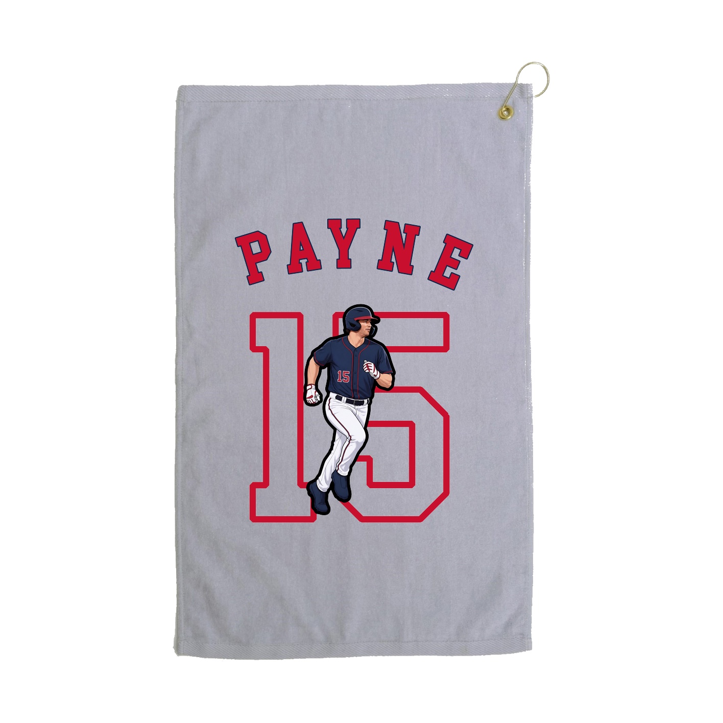Golf Towel — Shirsey Arch in Grey