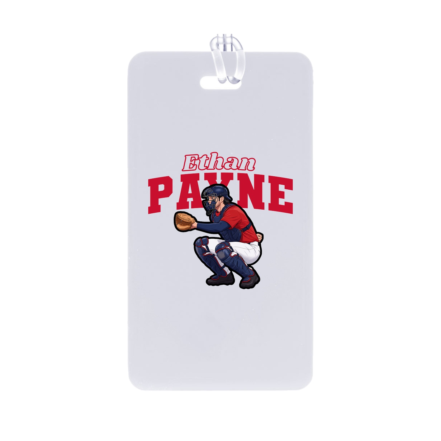 Bag Tag — Name Arch in Classic