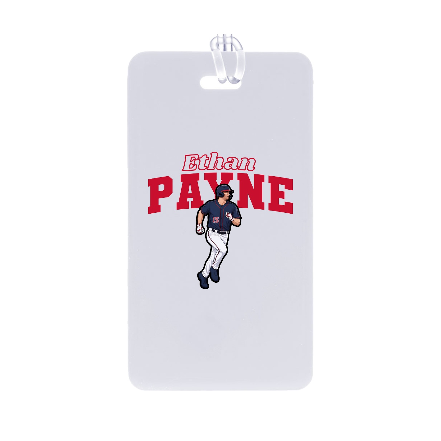 Bag Tag — Name Arch in Classic