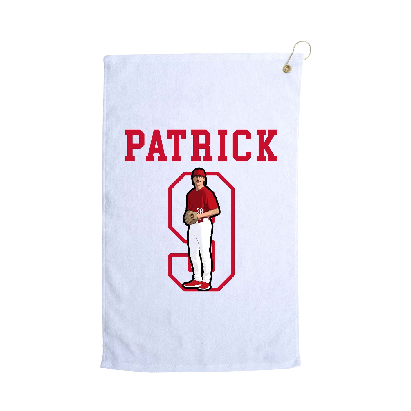 Golf Towel — Shirsey in White