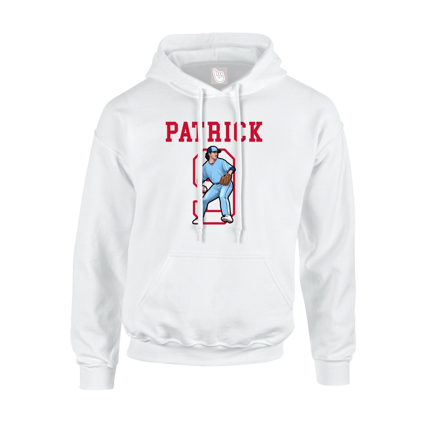 Hoodie — Shirsey in White