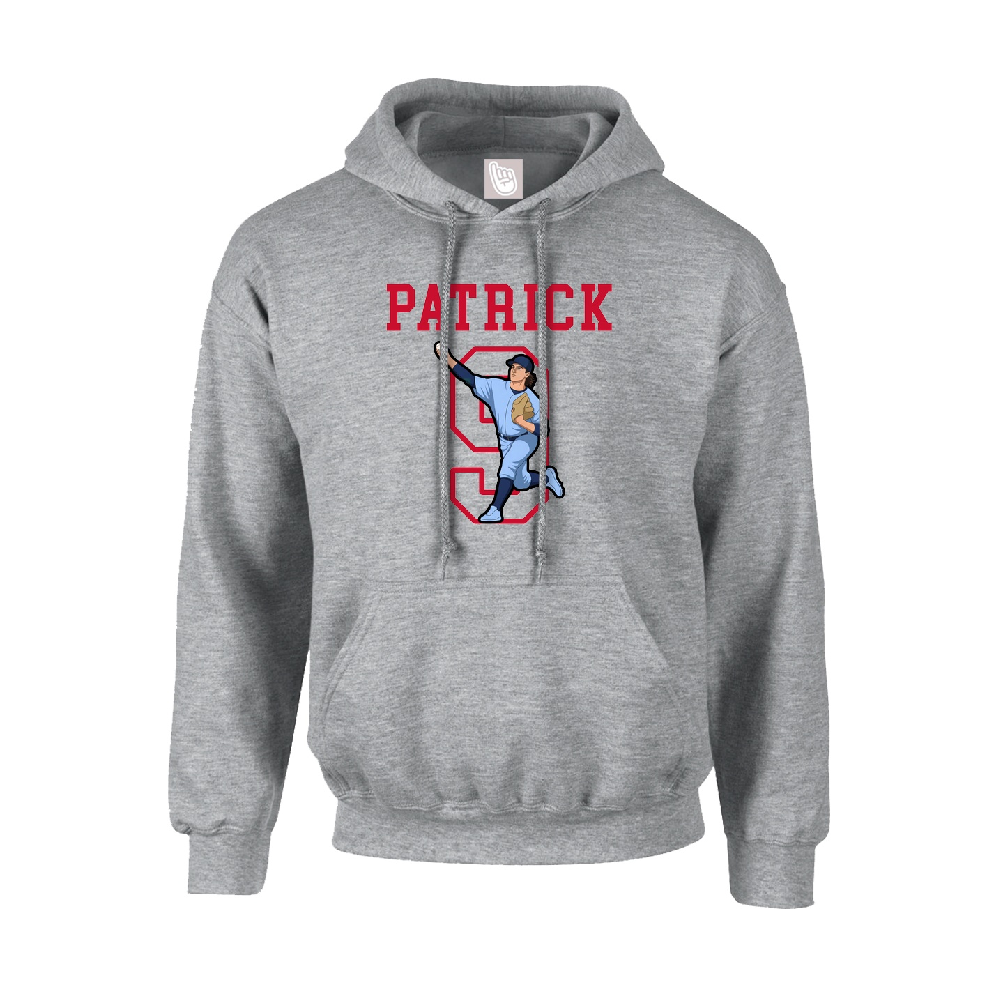 Hoodie — Shirsey in Grey
