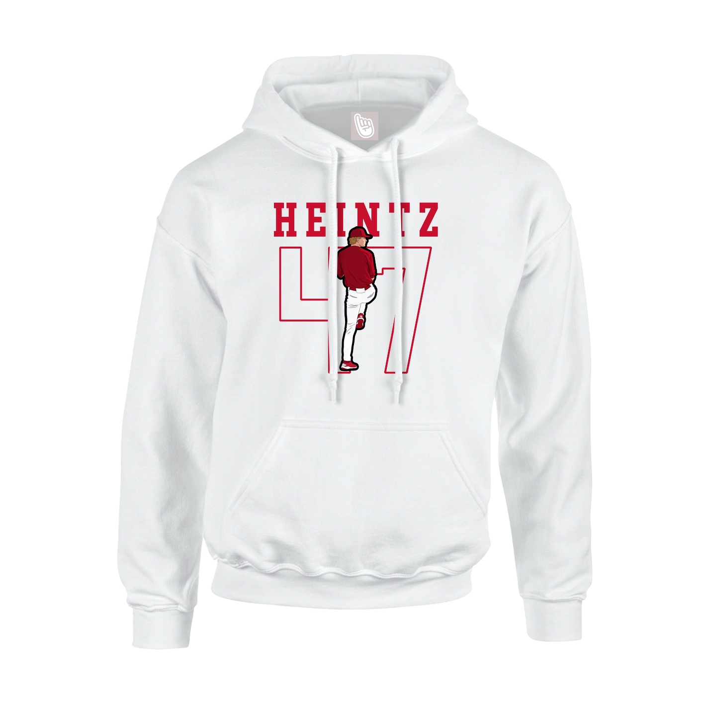 Youth Hoodie — Shirsey in White