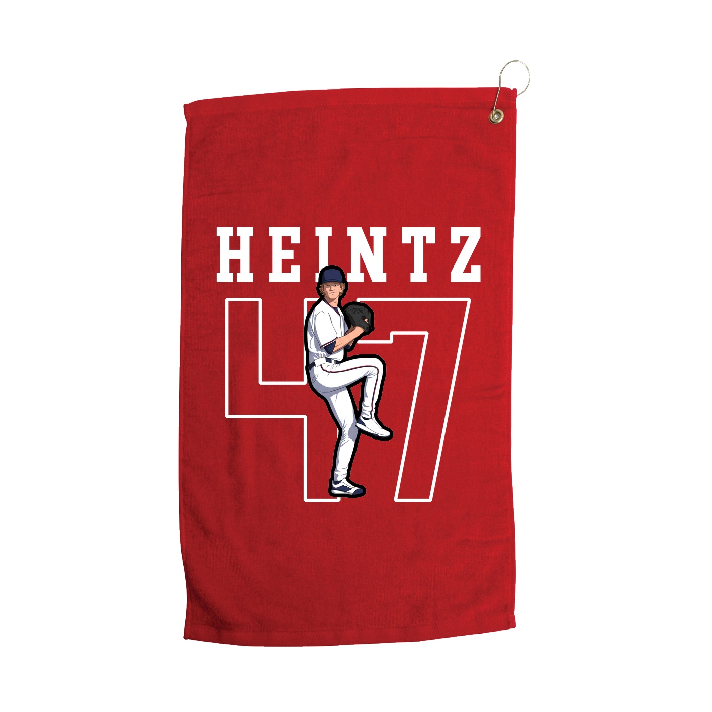Golf Towel — Shirsey in Red