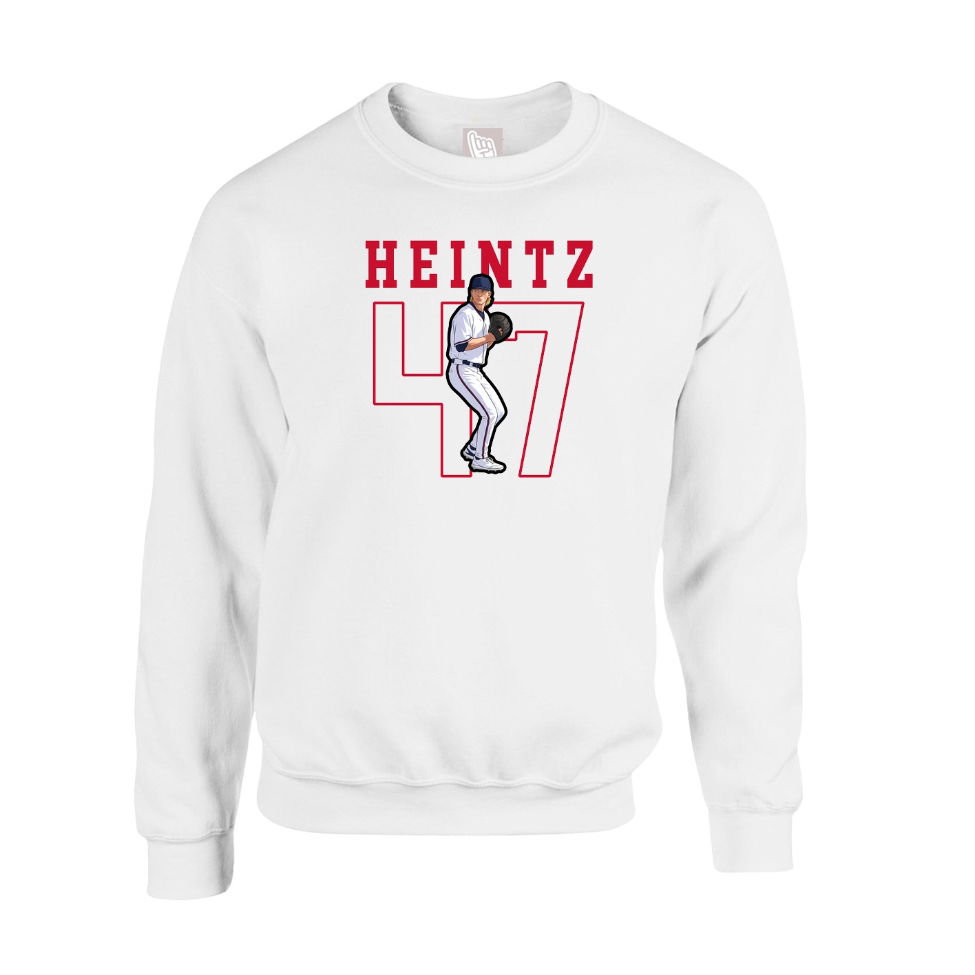 Fleece Crew — Shirsey in White