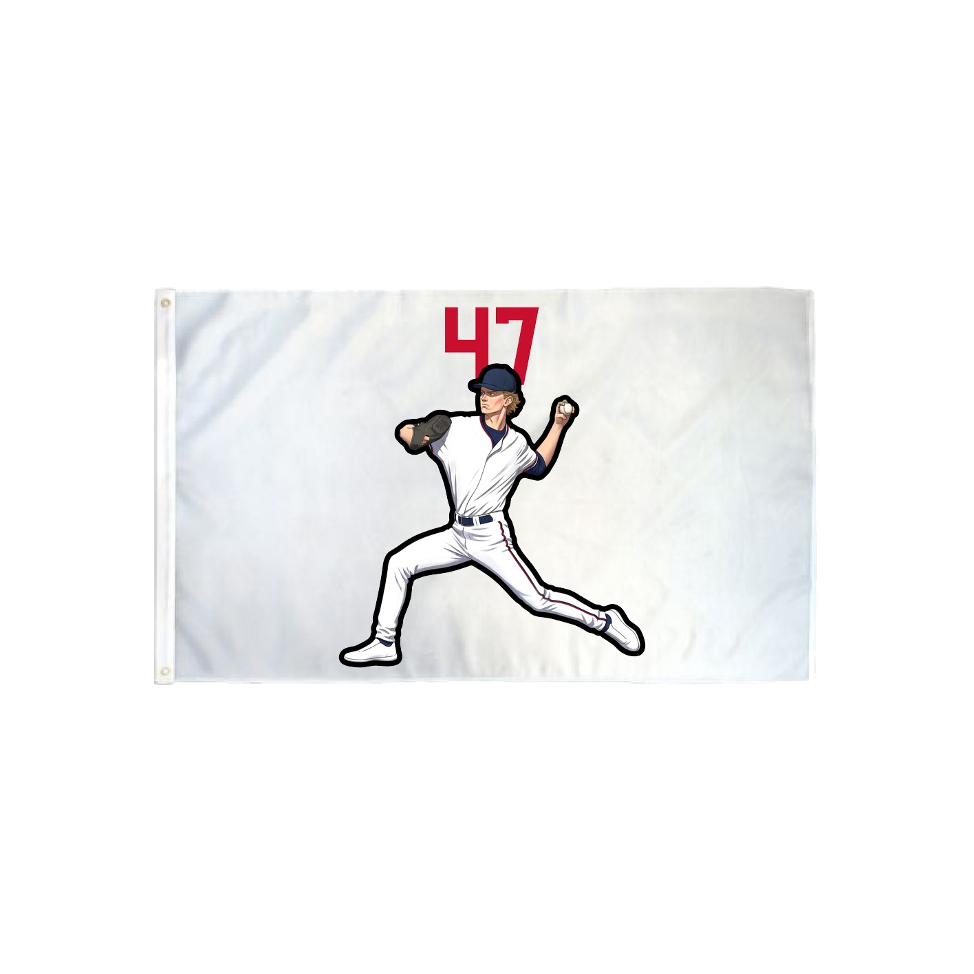 3x5 Flag — Number Top in Classic