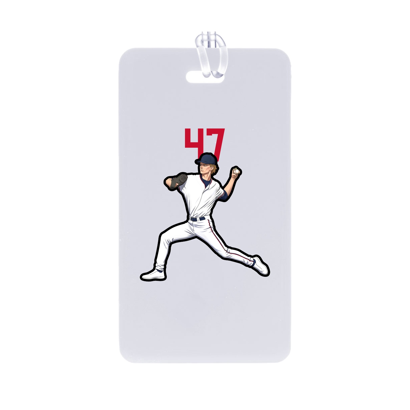Bag Tag — Number Top in Classic