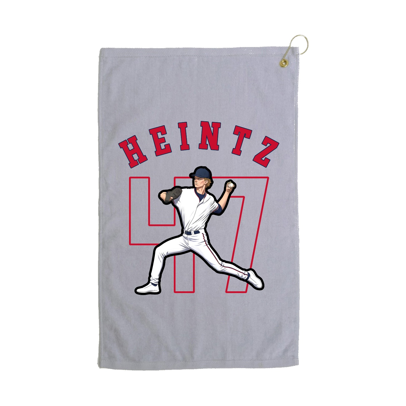 Golf Towel — Shirsey Arch in Grey