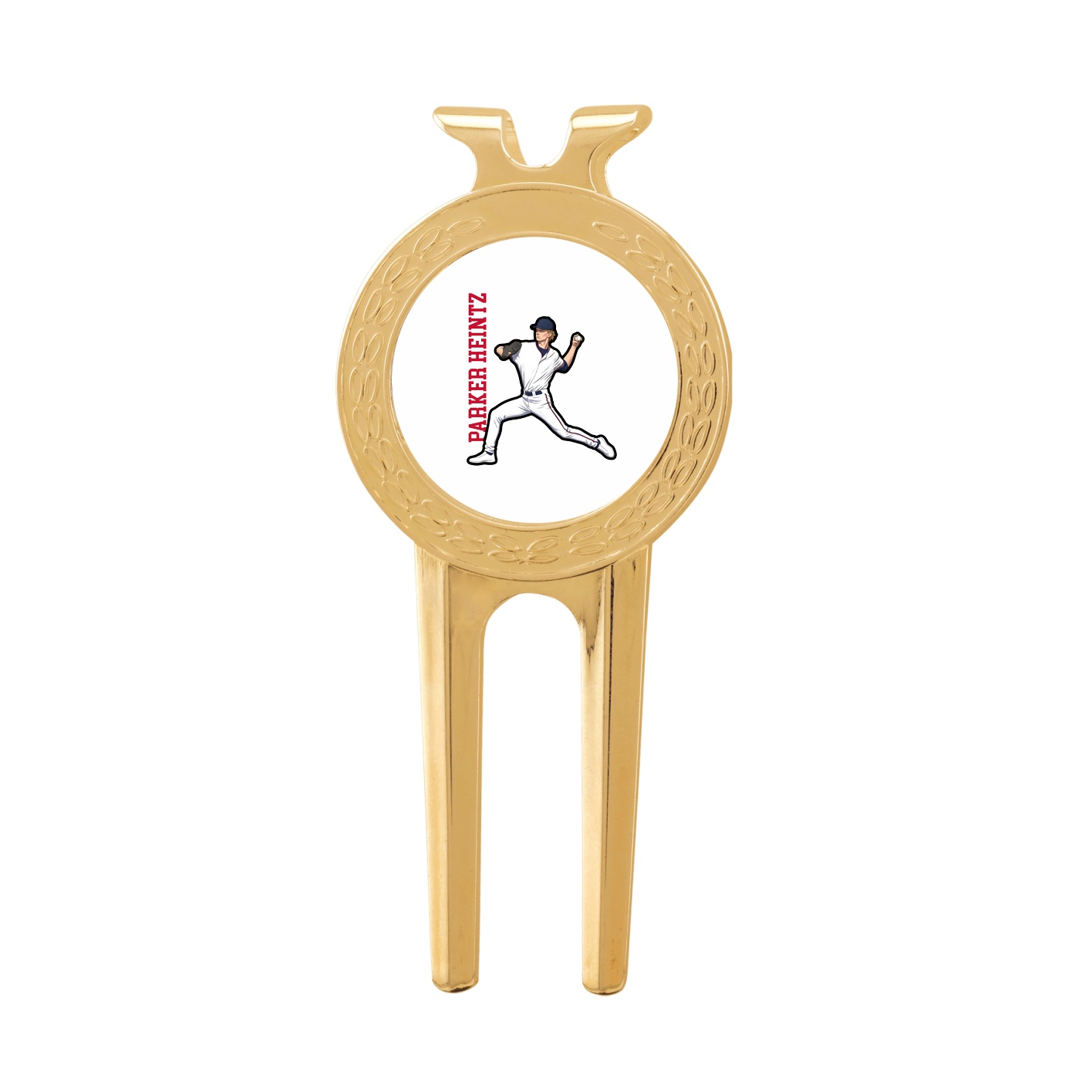 Divot Tool with Ball Marker — Name Vertical in Classic