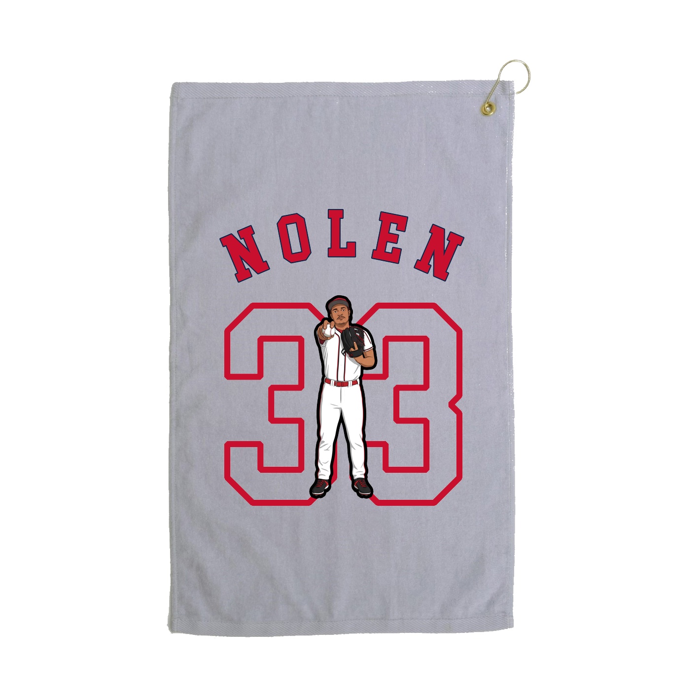 Golf Towel — Shirsey Arch in Grey