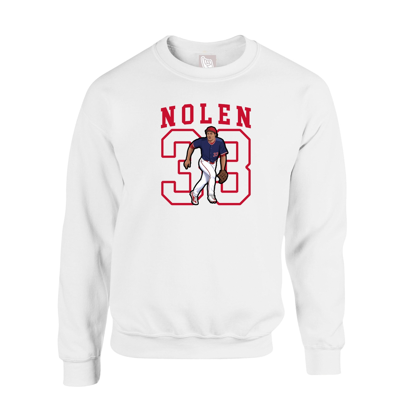 Fleece Crew — Shirsey in White