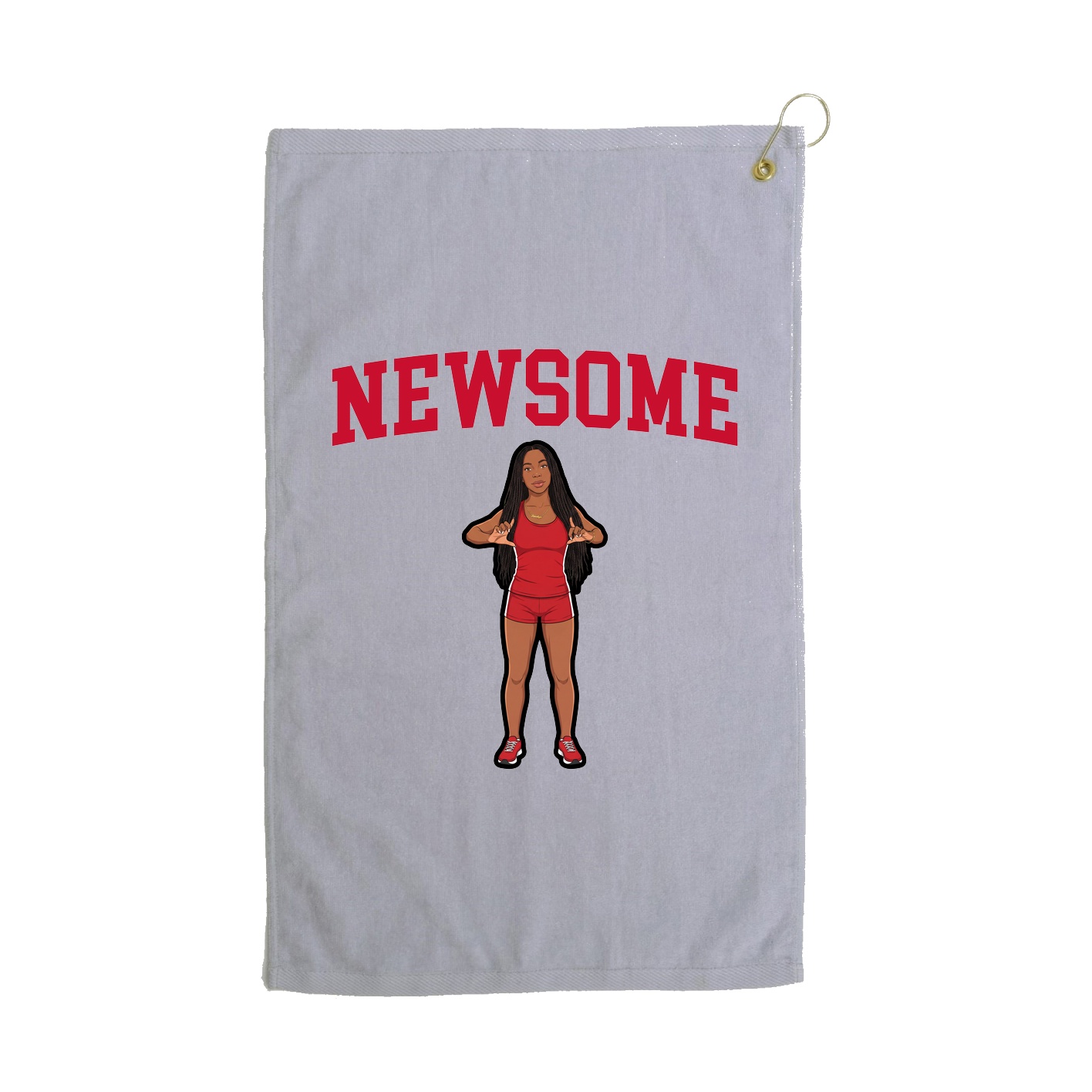 Golf Towel — Shirsey in Grey