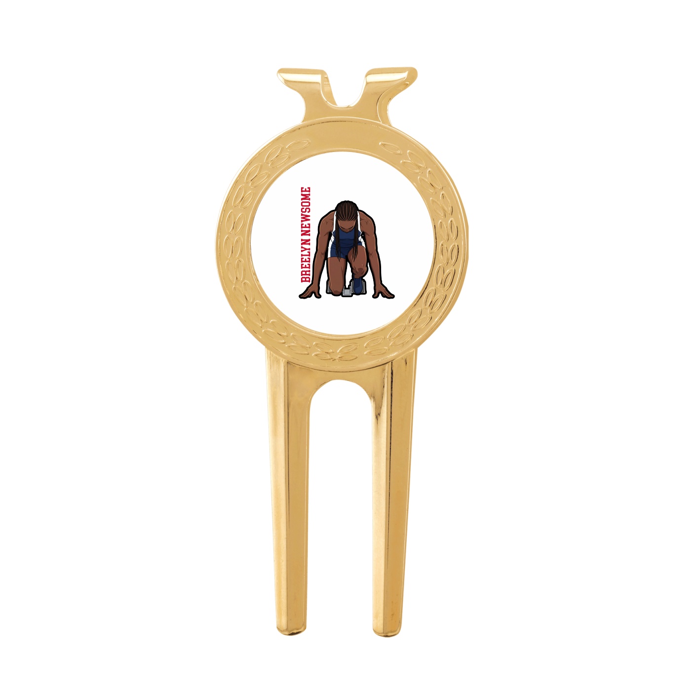 Divot Tool with Ball Marker — Name Vertical in Classic
