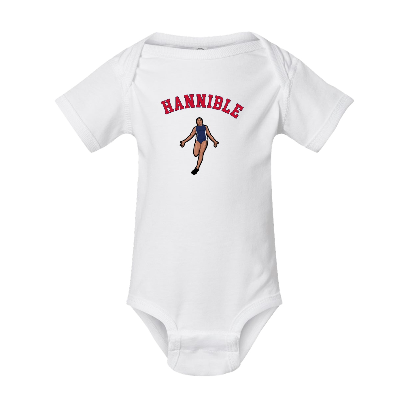 Baby Onesie — Shirsey Arch in White