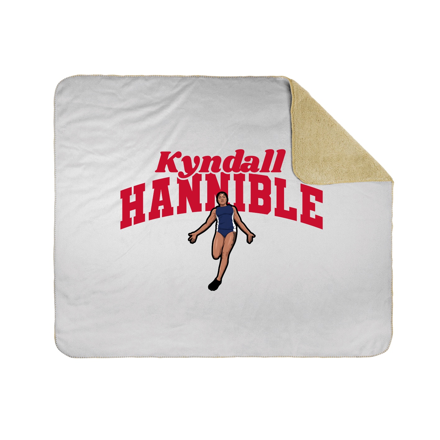 Throw Blanket — Signature Arch in White
