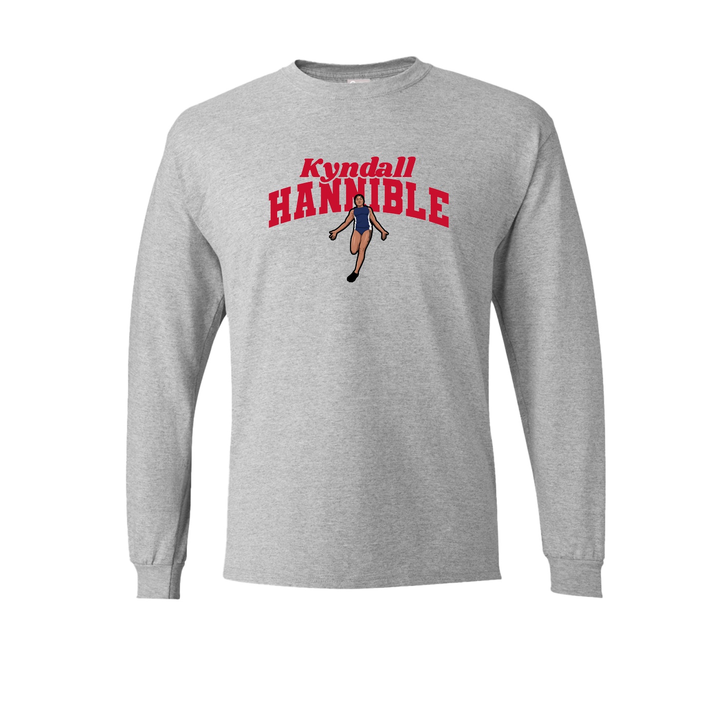 Long Sleeve Tee — Signature Arch in Grey