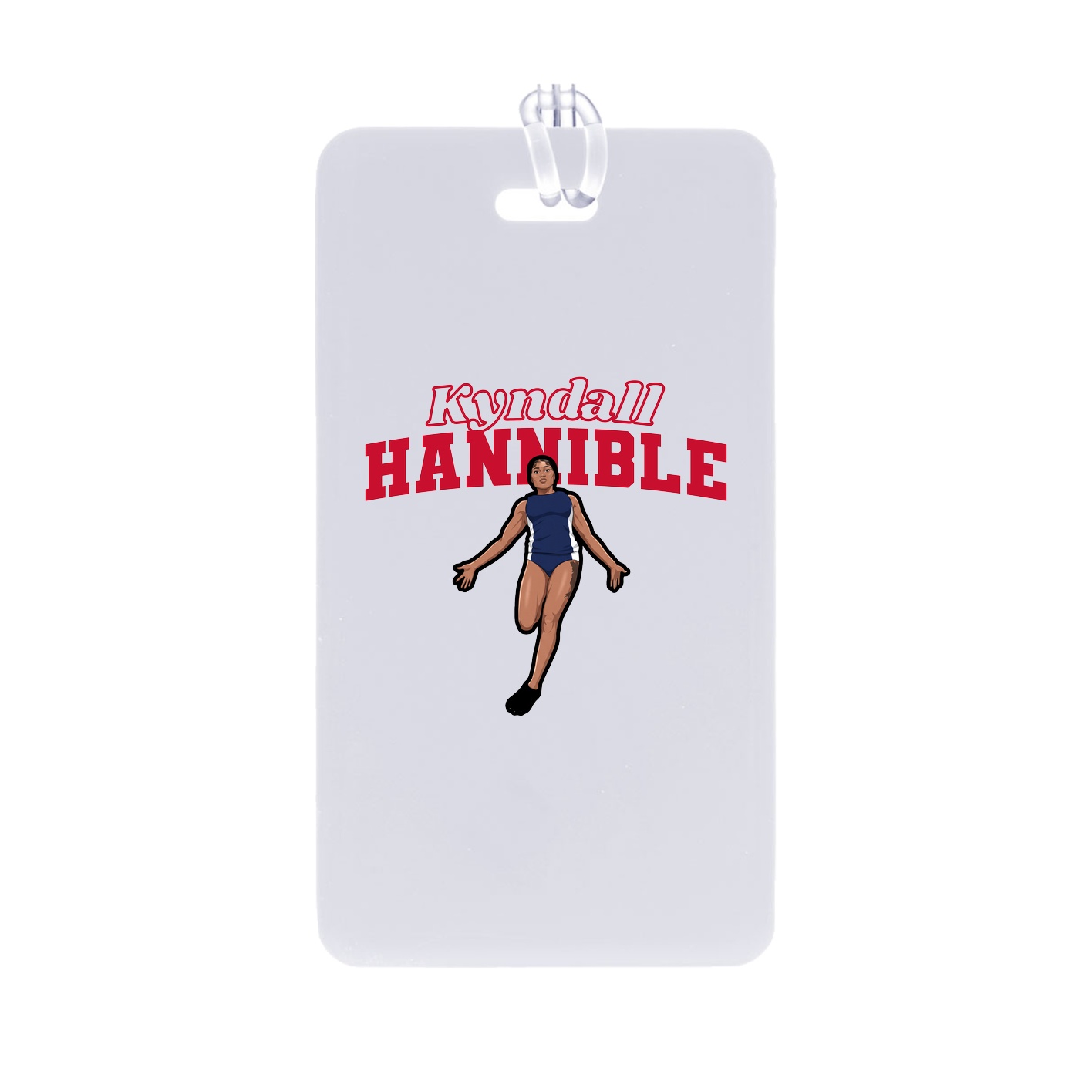 Bag Tag — Name Arch in Classic