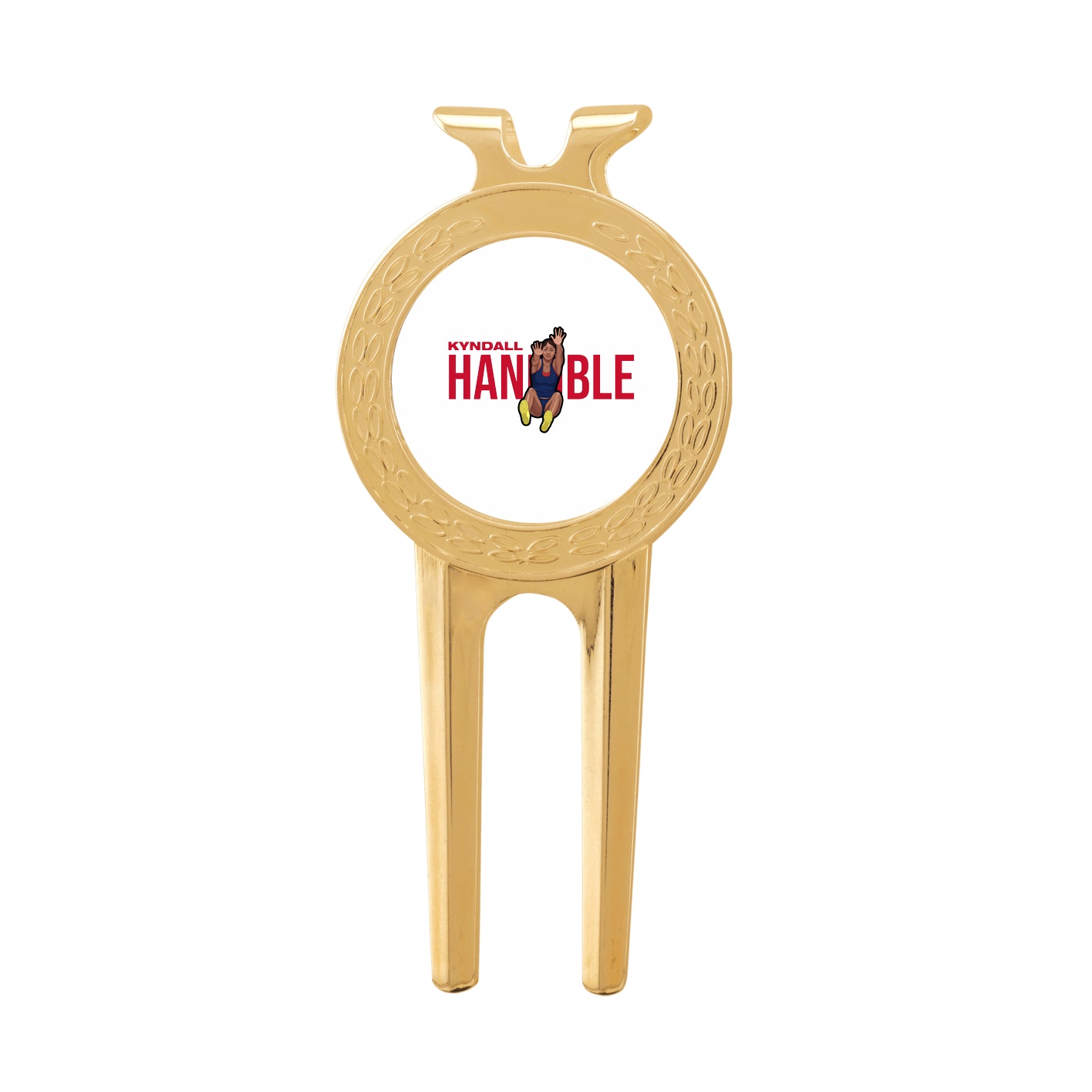 Divot Tool with Ball Marker — Player Name in Classic