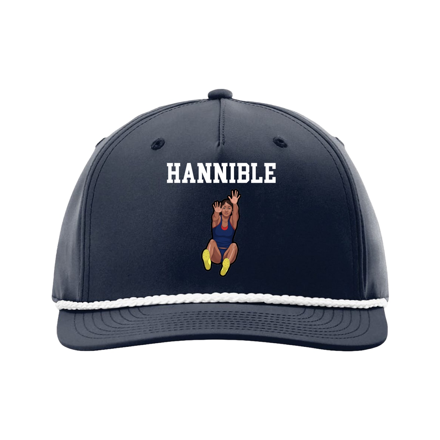 Five-Panel Classic Rope Cap — Shirsey in Navy