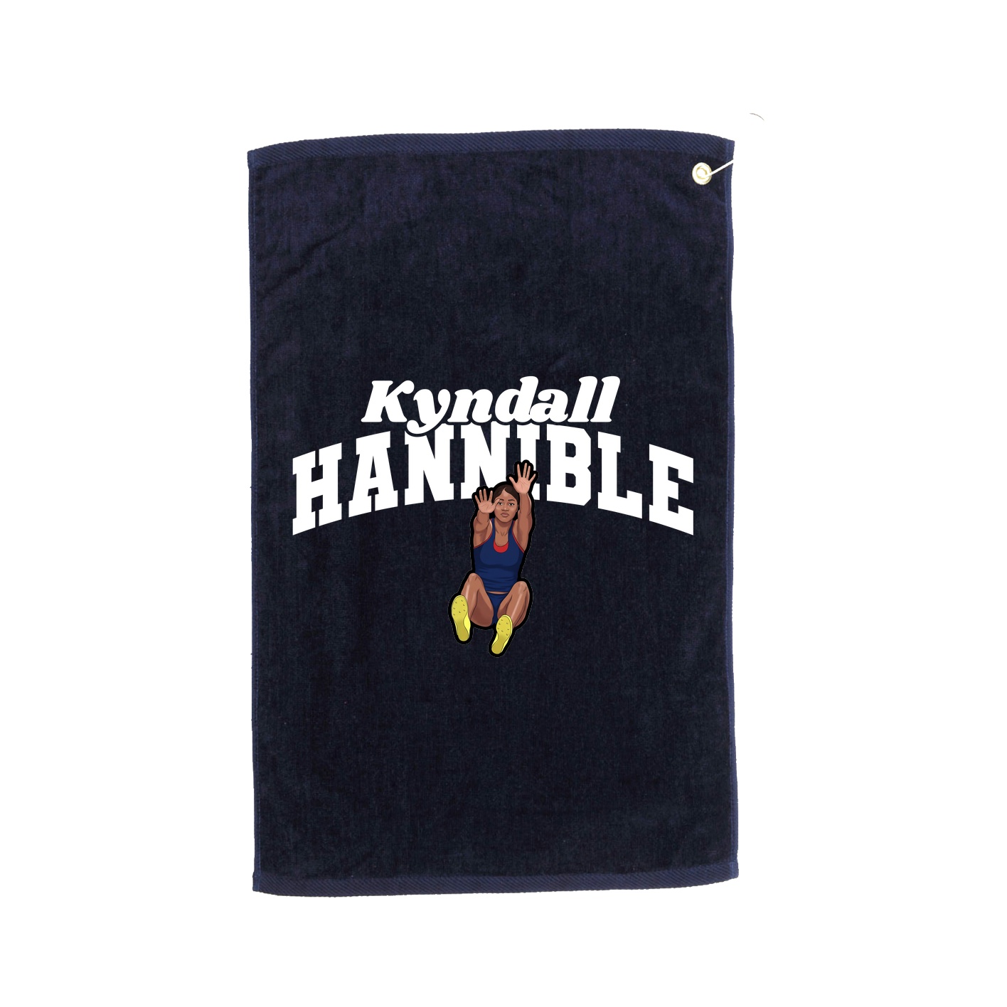 Golf Towel — Signature Arch in Navy