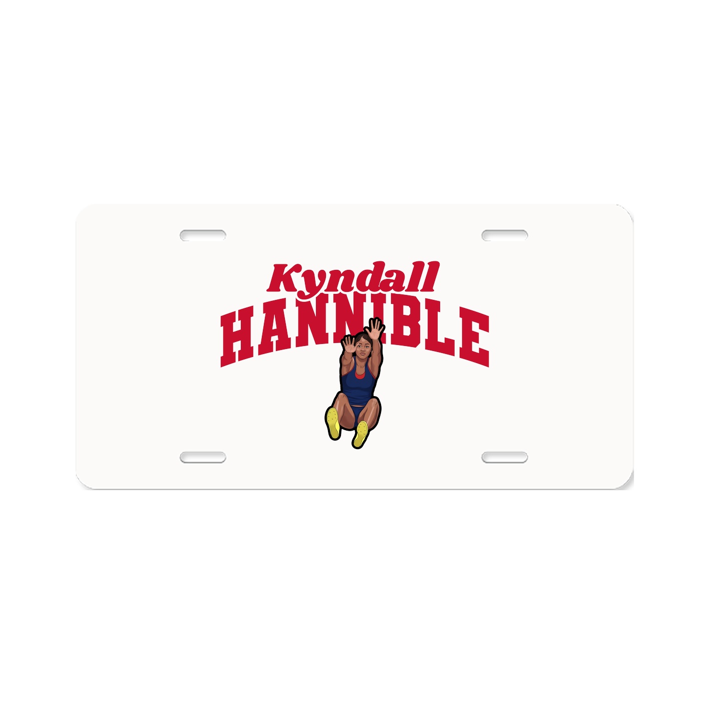 License Plate — Signature Arch in Classic
