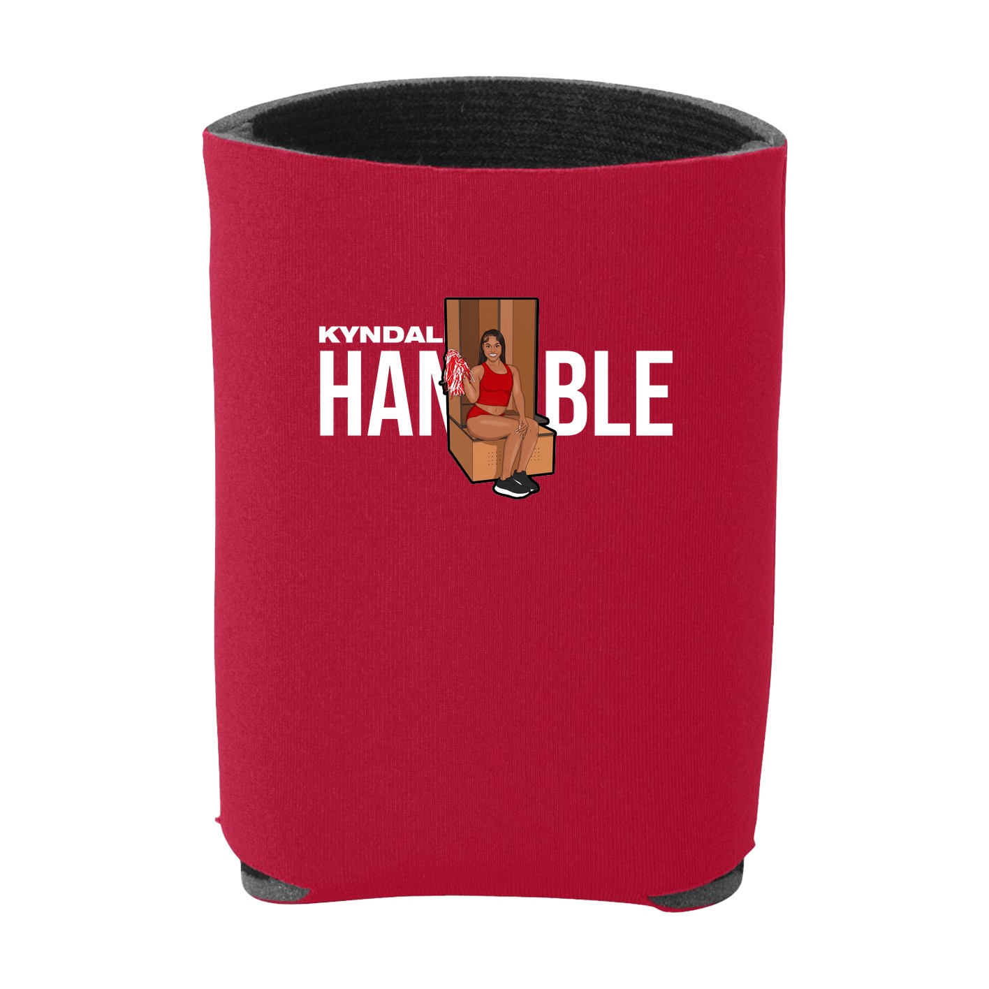Can Holder — Player Name in Red