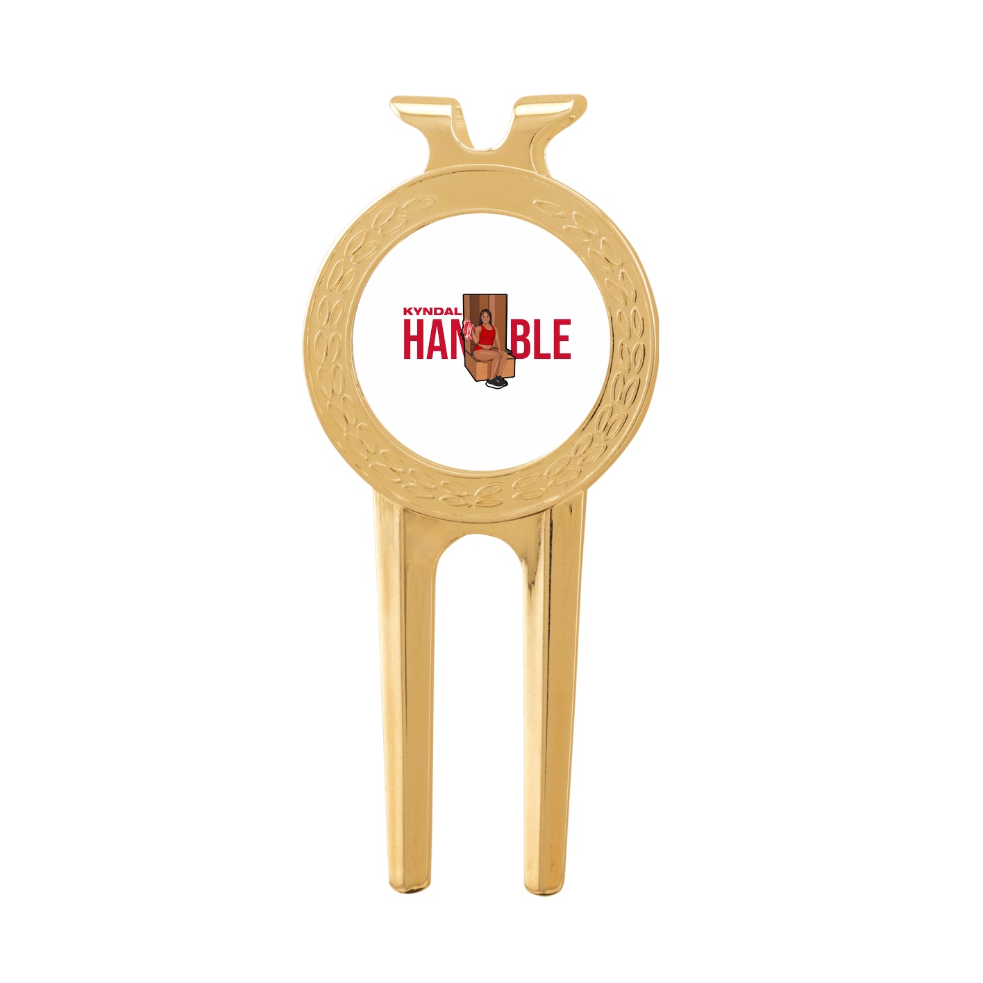 Divot Tool with Ball Marker — Player Name in Classic
